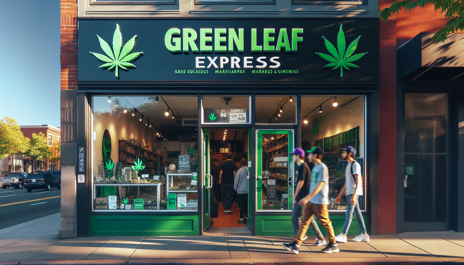 Green Leaf express cannabis store